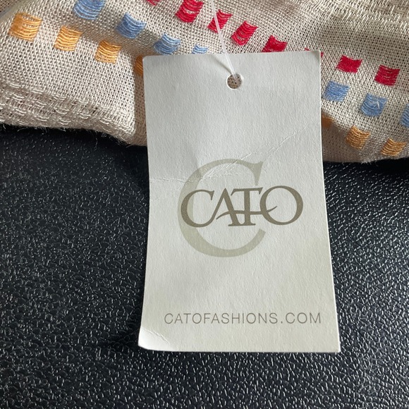 Cato Multicolor Patterned Tunic Top - Picture 6 of 12